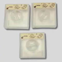 無印良品 ポリプロピレン ケーブル収納 スマホスタンド付 角型 3点