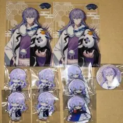 にじさんじ 星導ショウ スイパラ アクリルスタンド 缶バッジ クリアカード