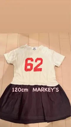 120cmきれいMARKEY'S 半袖ワンピース
