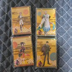 刀剣乱舞×ファミマコラボ特典　メタルチャーム4種