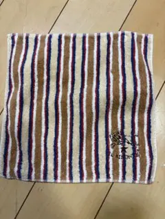 IL BISONTE ストライプタオルハンカチ⭐︎23cm×23cm