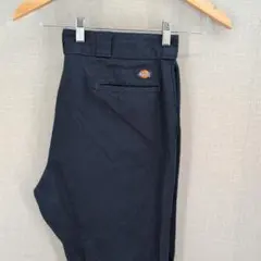 ディッキーズ　874 ワークパンツ　ネイビー　実寸W38L30位　チノパン　US