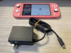 Nintendo Switch Lite ピンク 本体 充電器とケース付き！！！