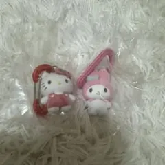 サンリオキャラクターズ カラフルカラビナマスコットチャーム キティ マイメロ