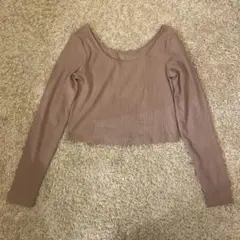 GU 長袖トップス M ヨガウェア　運動　ピラティスウェア　バレエ