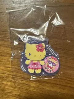 サンリオキャラクターズ ぷっくりラバマス 日焼けハローキティ　シークレットのサムネイル