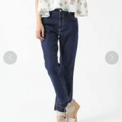 BLISS POINT 12.5oz カットオフデニム フレアパンツのサムネイル