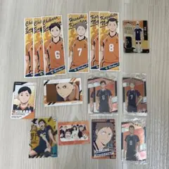 ハイキュー　烏野2年生　グッズセット　縁下　木下　成田