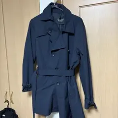 NANO UNIVERSE ネイビー トレンチコート