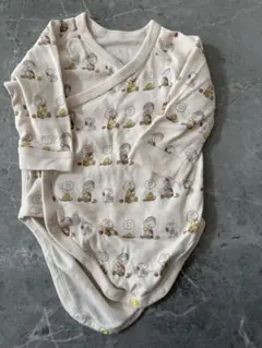 ユニクロ スヌーピー　長袖ボディスーツ　70 前開き　3枚セット