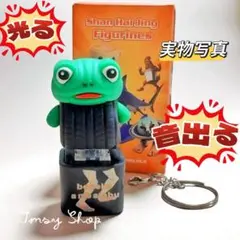 光る！音が鳴る！ イタリアンブレインロット　キーホルダー　ボネカアンバラブ