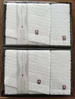 今治タオル　フェイスタオル・ウォッシュタオル4枚セット