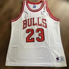 n*0様 Champion シカゴブルズ23番マイケルジョーダン ユニフォーム4