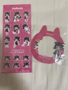 mellojoy メロジョイ POPUPストア 入場者特典 シール・クリアカード