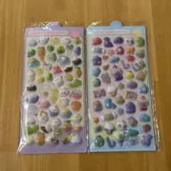【新品・未開封】かわいさいっぱいぷっくりシール　ぷくぷく　シール　まとめ売り