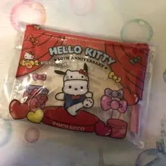 HELLO KITTY 50th Anniversary Pouch ポチャッコ