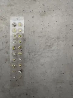 耳ツボジュエリー　20個　シンプル　ゴールド#5