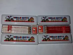 サンリオ★当時物★ハローキティ★鉛筆セット（ミニミニサイズ） キティとミミィ