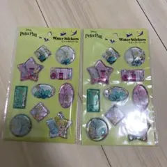 セリア　ティンカーベル　ウォーターシール　2枚セット