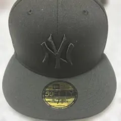 New Era 59FIFTY ブラックキャップ 7 8/3