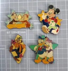 ディズニー ピンバッジ ピンバッチ ディズニーストア 七夕（7点セット