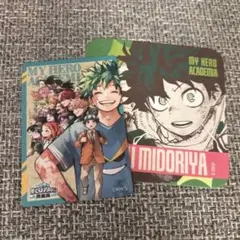 僕のヒーローアカデミア 原画展　緑谷出久コースター　42巻表紙A組マグネット