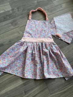 にゃ様オーダー品☆ハンドメイドキッズエプロン2セット☆120〜130size 