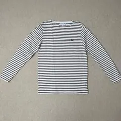 LACOSTE スリムフィット 長袖Tシャツ S ボーダー