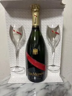 G.H. Mumm シャンパーニュ　マム グラン コルドン グラス2脚付のサムネイル