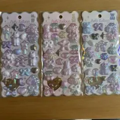 ☆新品 パフィーバルーンステッカー クーリア 新作 ボンボンドロップシール☆