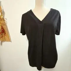 美品✨アズールバイマウジー エスパンディフロントタック プルオーバー 黒 S