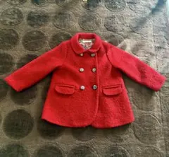 SENSE OF WONDER リバティボタンコート　100 赤