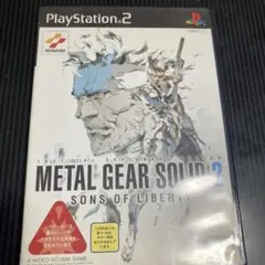 PS2 METAL GEAR SOLID 2 SONS OF LIBERTY