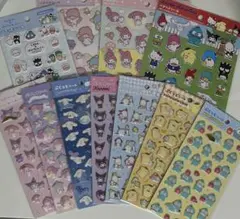 サンリオ　シール　まとめ売り