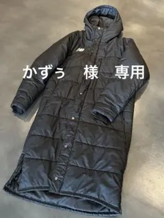 美品　New Balance ベンチコート 黒Lサイズ