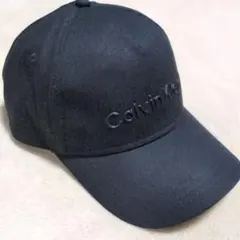 最終お値下げ〜Calvin Klein ブラックキャップ