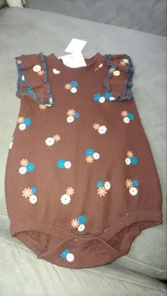 アプレレクール ワッフルメロウボディースーツ サイズ70