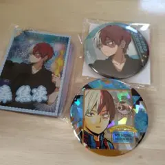 ヒロアカ　轟焦凍　ドミテリアキーホルダー　缶バッジ　まとめ売り