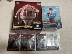 【未開封】一番くじ ワンピース　赤髪海賊団　フィギュア ラストワン D賞 セット