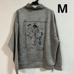 h-rem/museum ハーフジップトレーナー