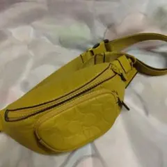 「訳あり」コーチ coach スプリント ベルトバッグ