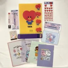 BTS BT21 TATA テテ 文房具 ステーショナリーアソート セット