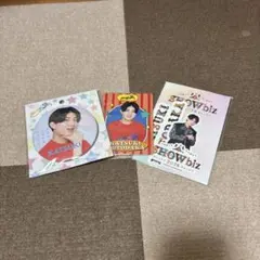 【値下げ中】本髙克樹 缶バッジ　プロフィールカード　ステッカー