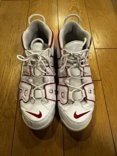 NIKE AIR MORE UPTEMPO ホワイト レッドのサムネイル
