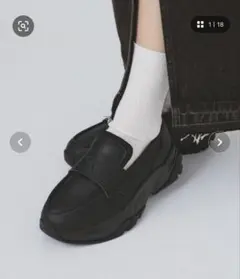 PUMA ウィメンズ ローファー ブラック