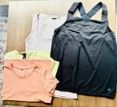 GAPバッククロス　タンクトップ　ヨガウェア　他4枚セット