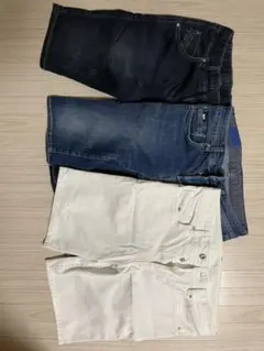 DIESEL GAS デニムハーフパンツ