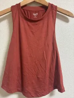 海外古着　Old Navy Active タンクトップ Mサイズ　テラコッタのサムネイル