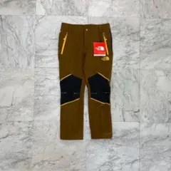 ノースフェイス　トレッキングパンツ　キッズ　110　ブラウン　刺繍ロゴ