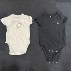 Baby GAPロンパース80とUNIQLO肌着70セット
